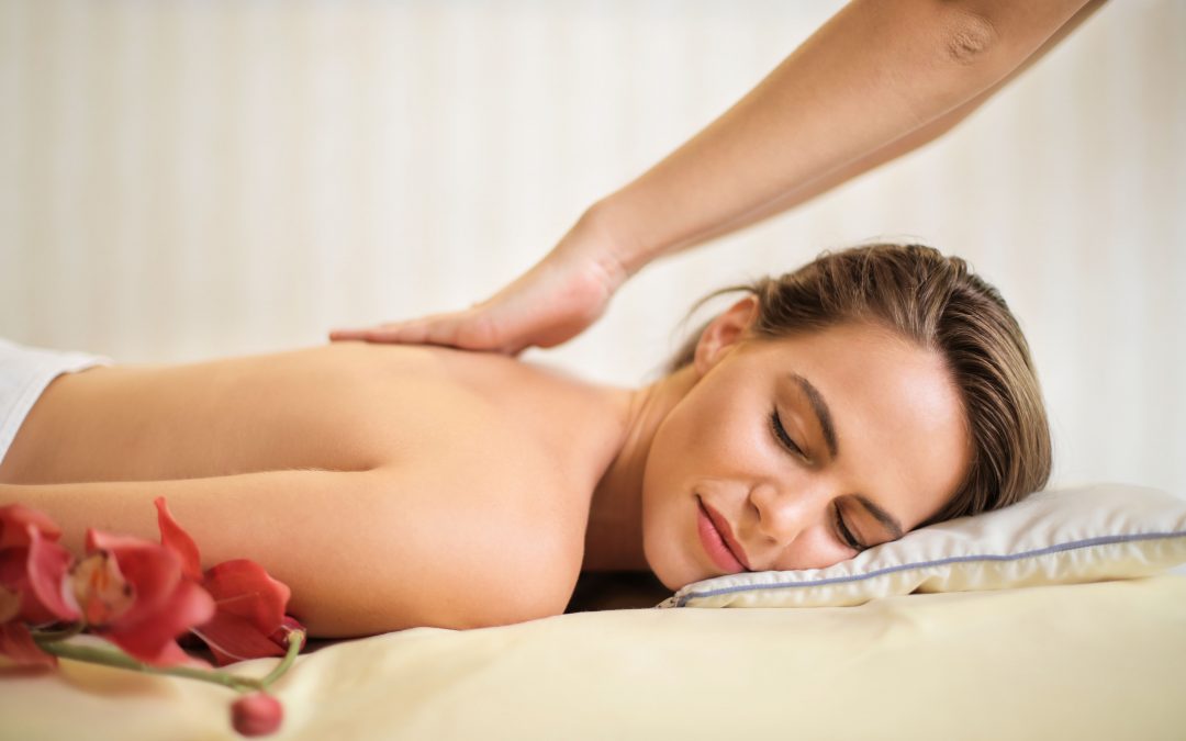 Woman Receiving Massage